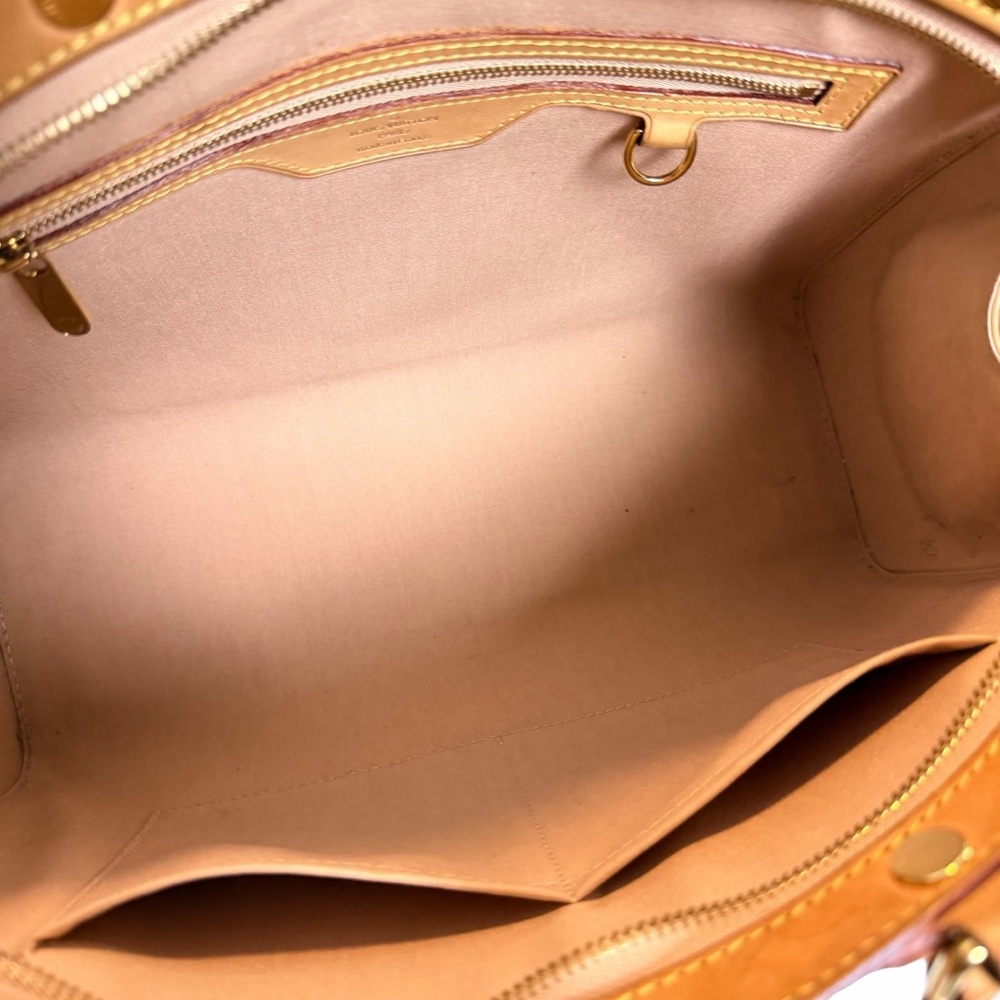 LOUIS VUITTON Monogram Vernis Brea MM Satchel Dune Vernis - Picture 13 of 15